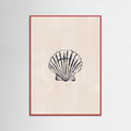 Seashell Poster – plakat og kunsttryk