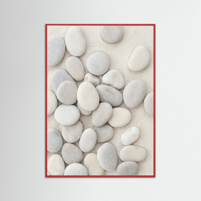 Red Wood Seashell Serenity