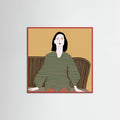 Póster Seated woman – póster e impresión artística