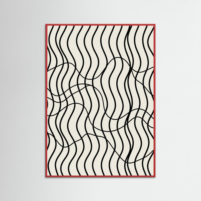 Red Wood Serpentine Flow