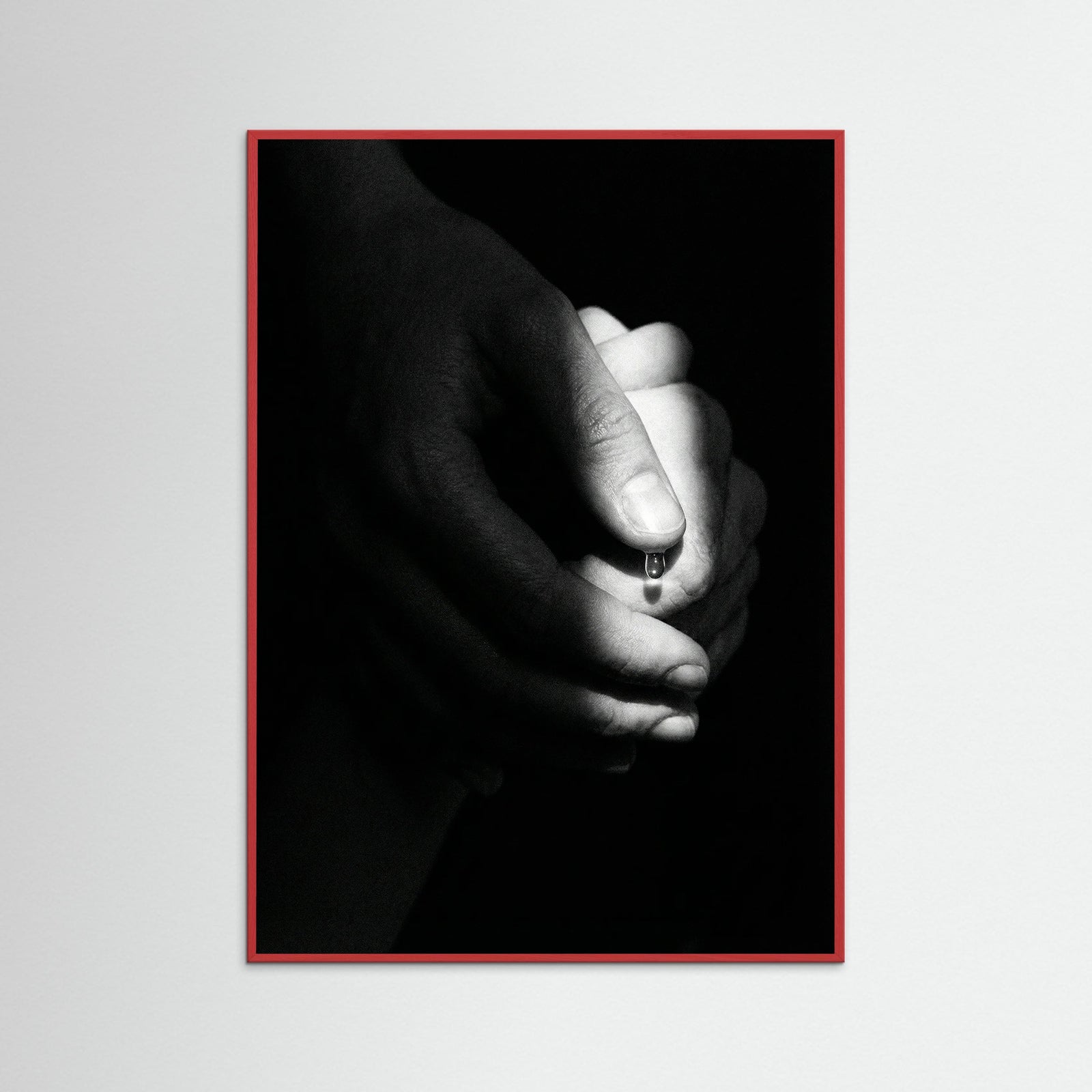 Red Wood Shadowed Embers