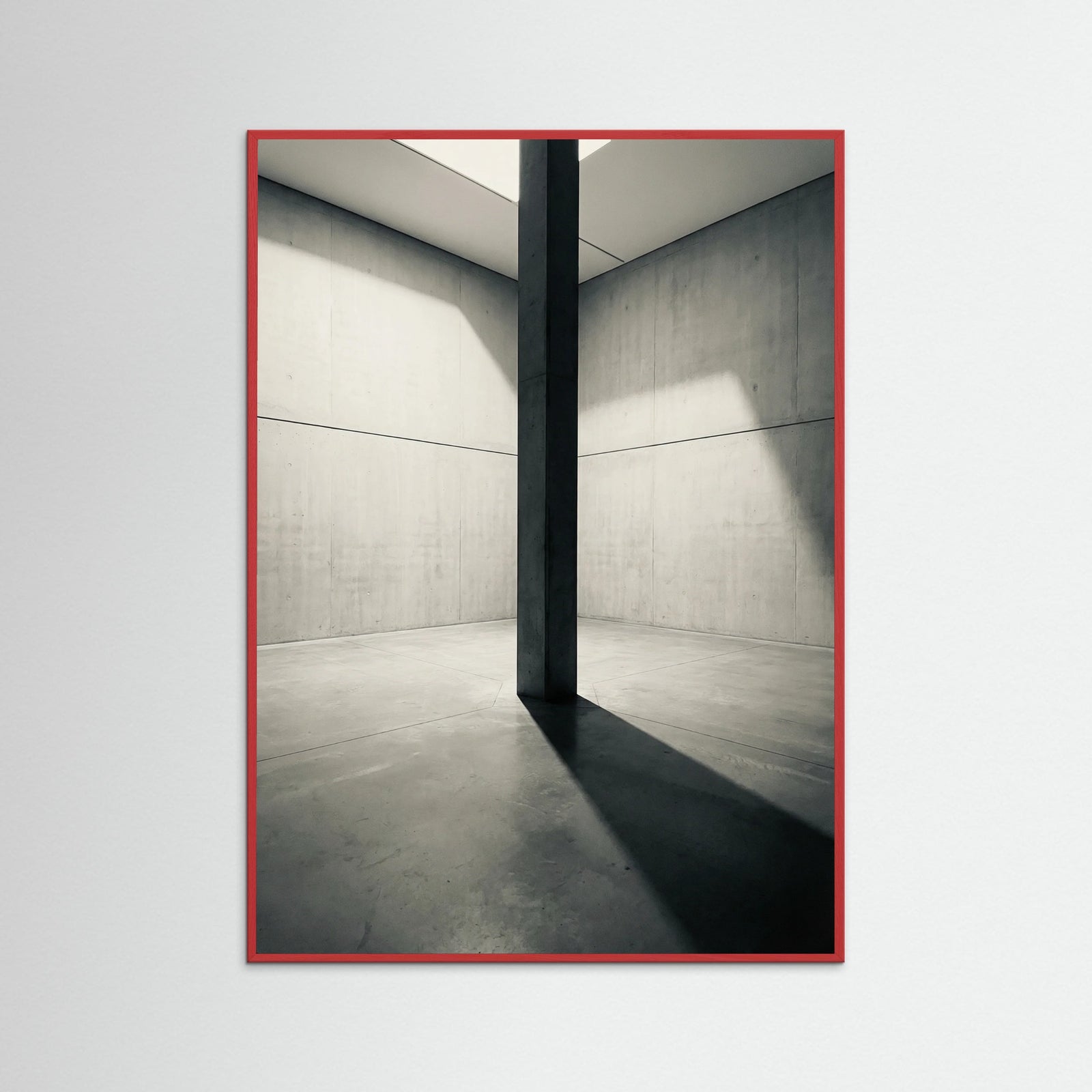 Red Wood Shadowed Threshold