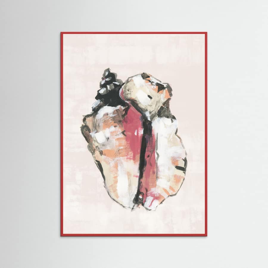 Shell Collector Art Print No 1 Poster – plakat og kunsttryk