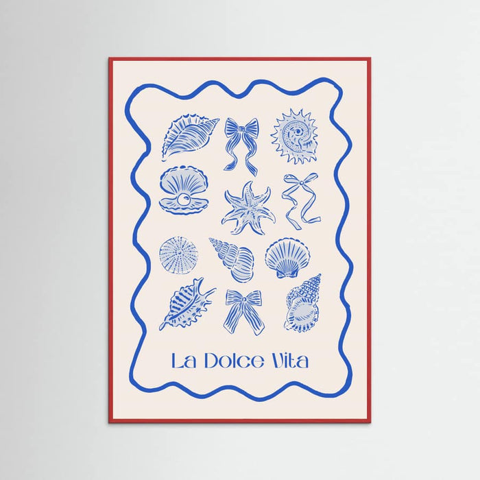 Shells & Bows Poster – poster och konsttryck