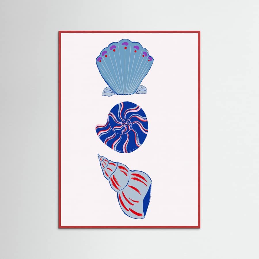 Shells Poster – plakat og kunsttryk