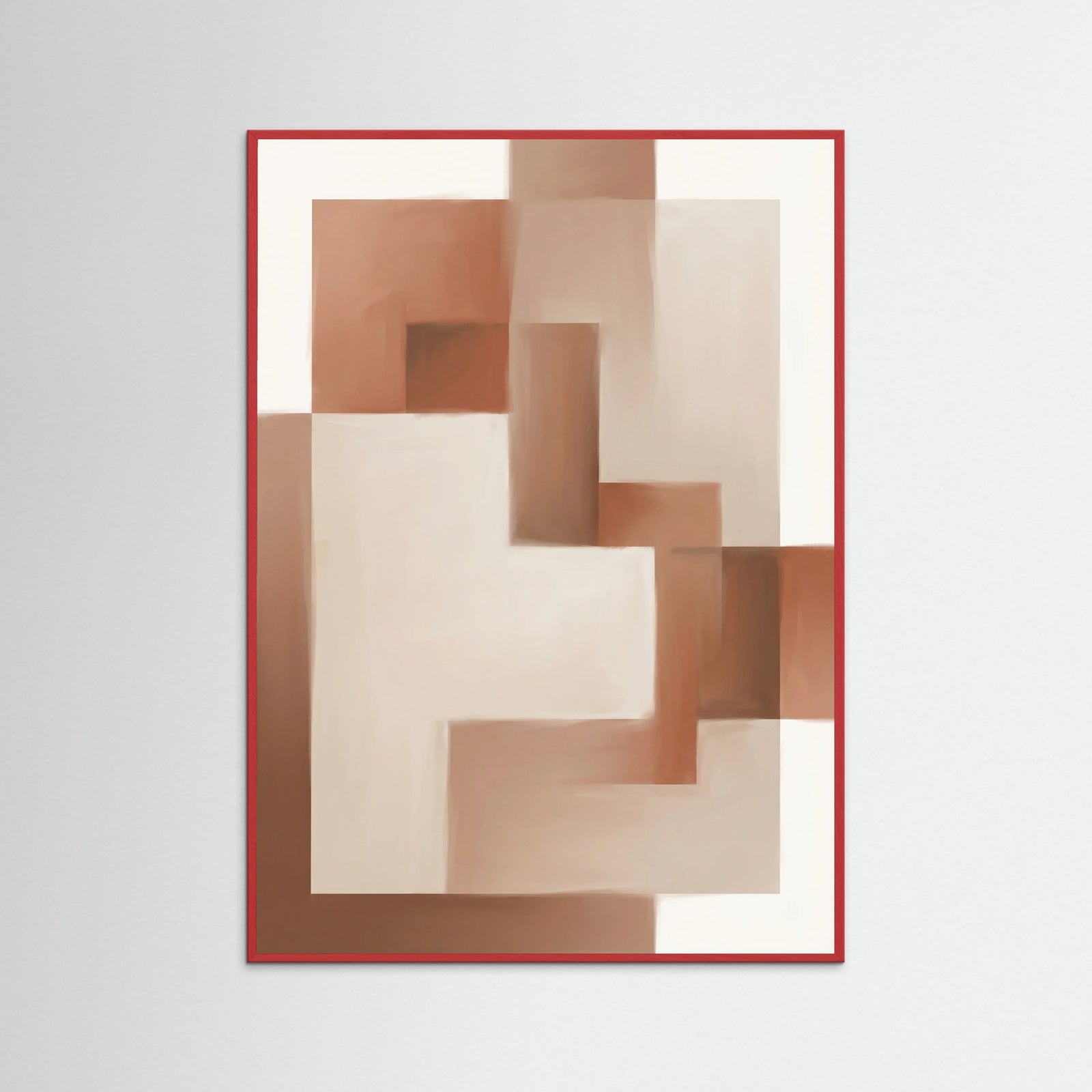 Red Wood Sienna Swirls