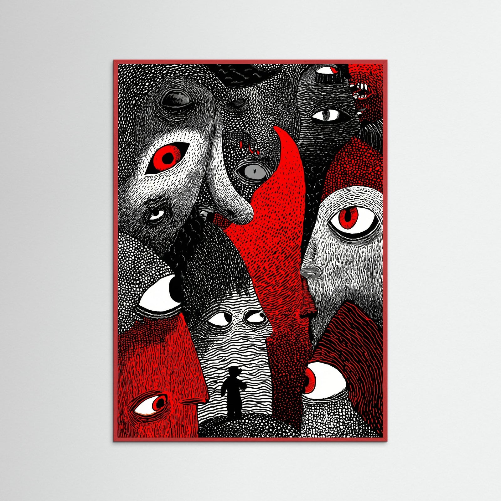 Red Wood Silent Watchers