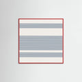 Simple Blue Lines Pattern Poster – poster en kunstdruk