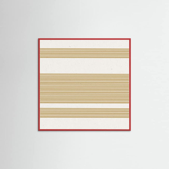 Poster Simple Yellow Lines Pattern – poster e stampa artistica