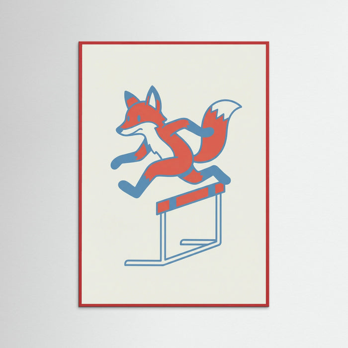 Skater Cat Brave – poster and art print