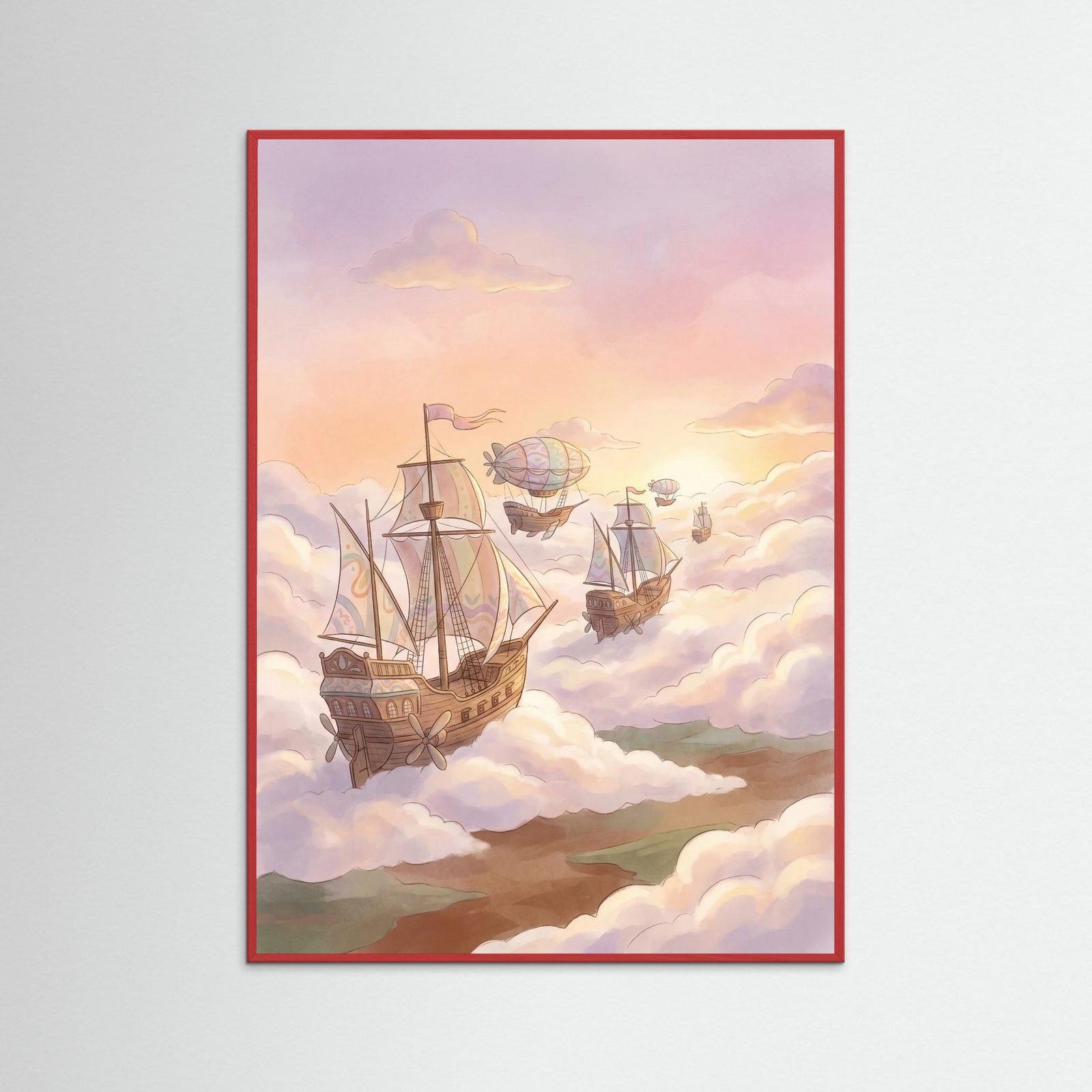 Red Wood Skyward Journey