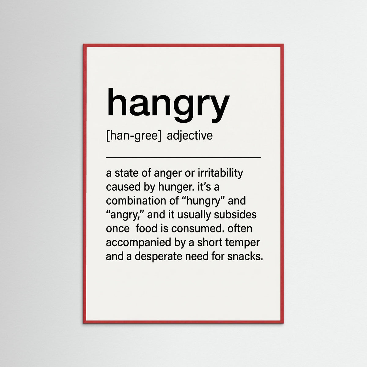 Red Wood Snack Definition