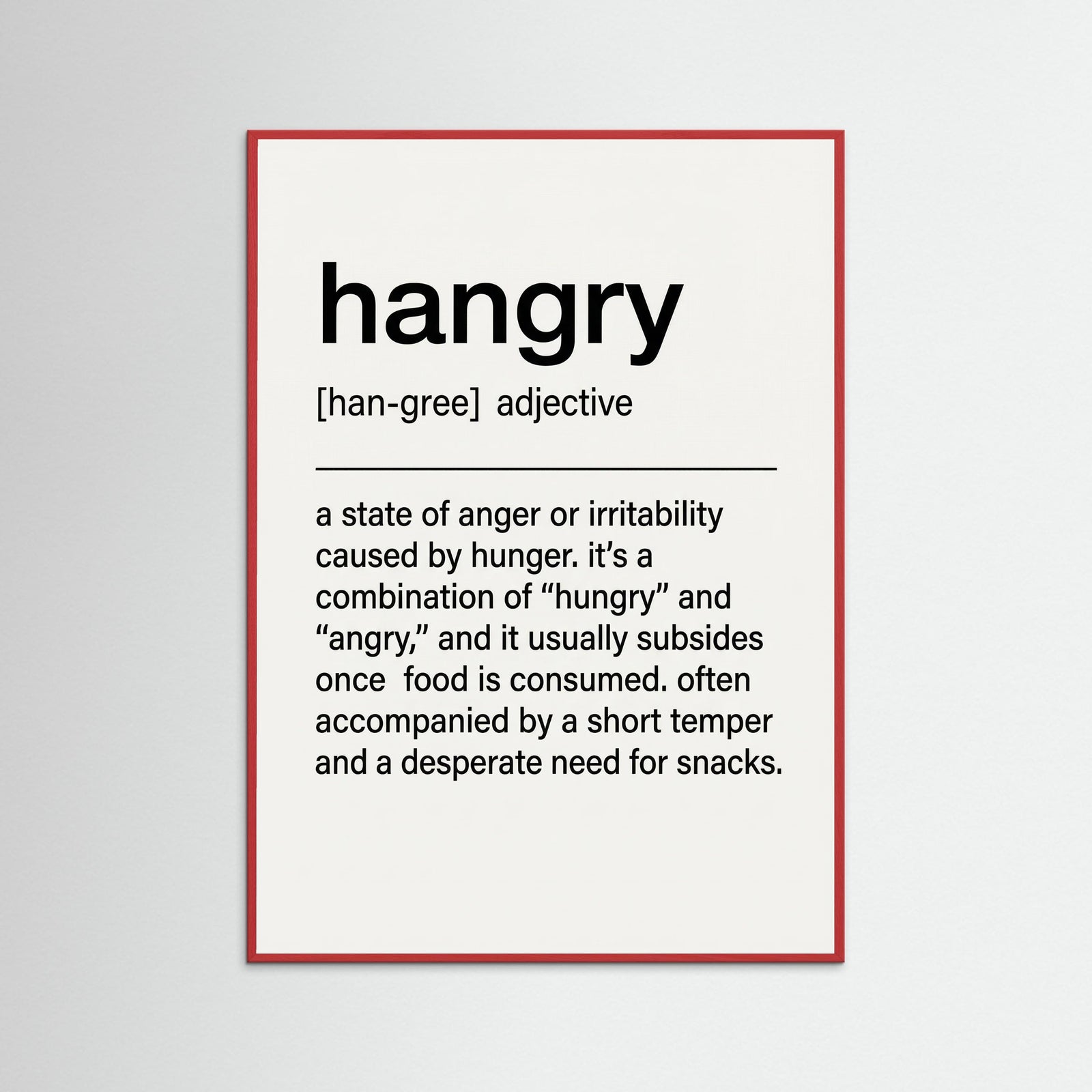 Red Wood Snack Definition