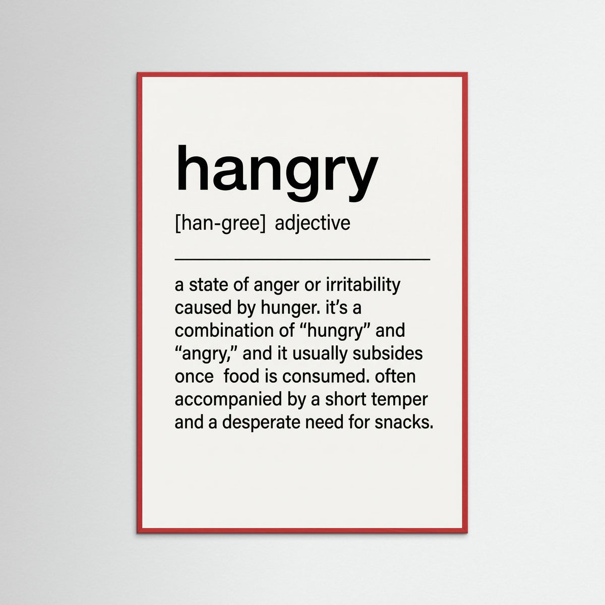 Red Wood Snack Definition