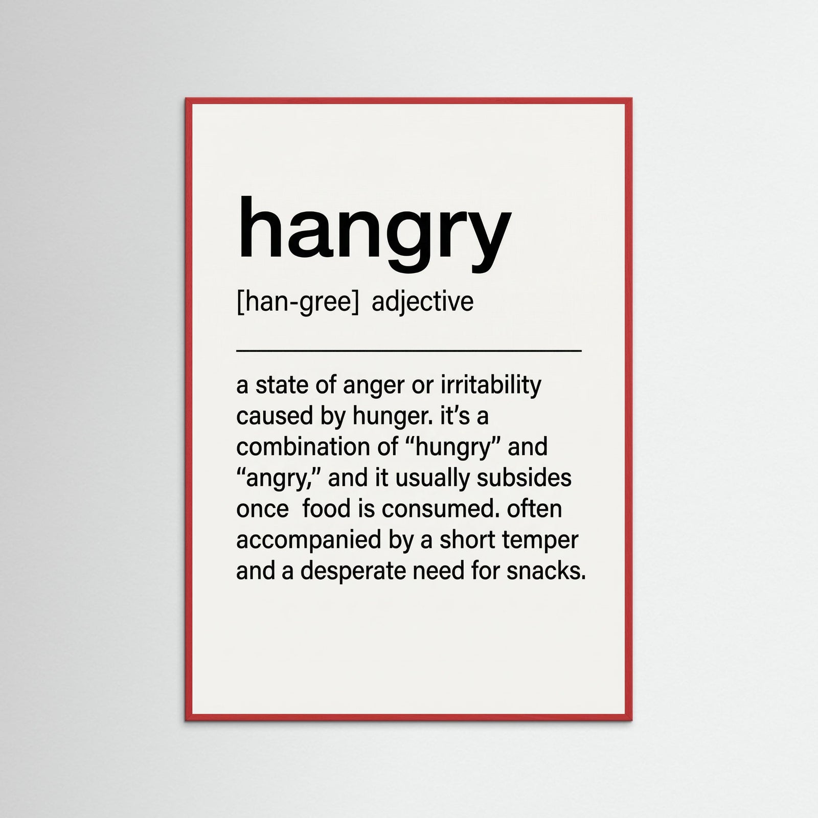 Red Wood Snack Definition