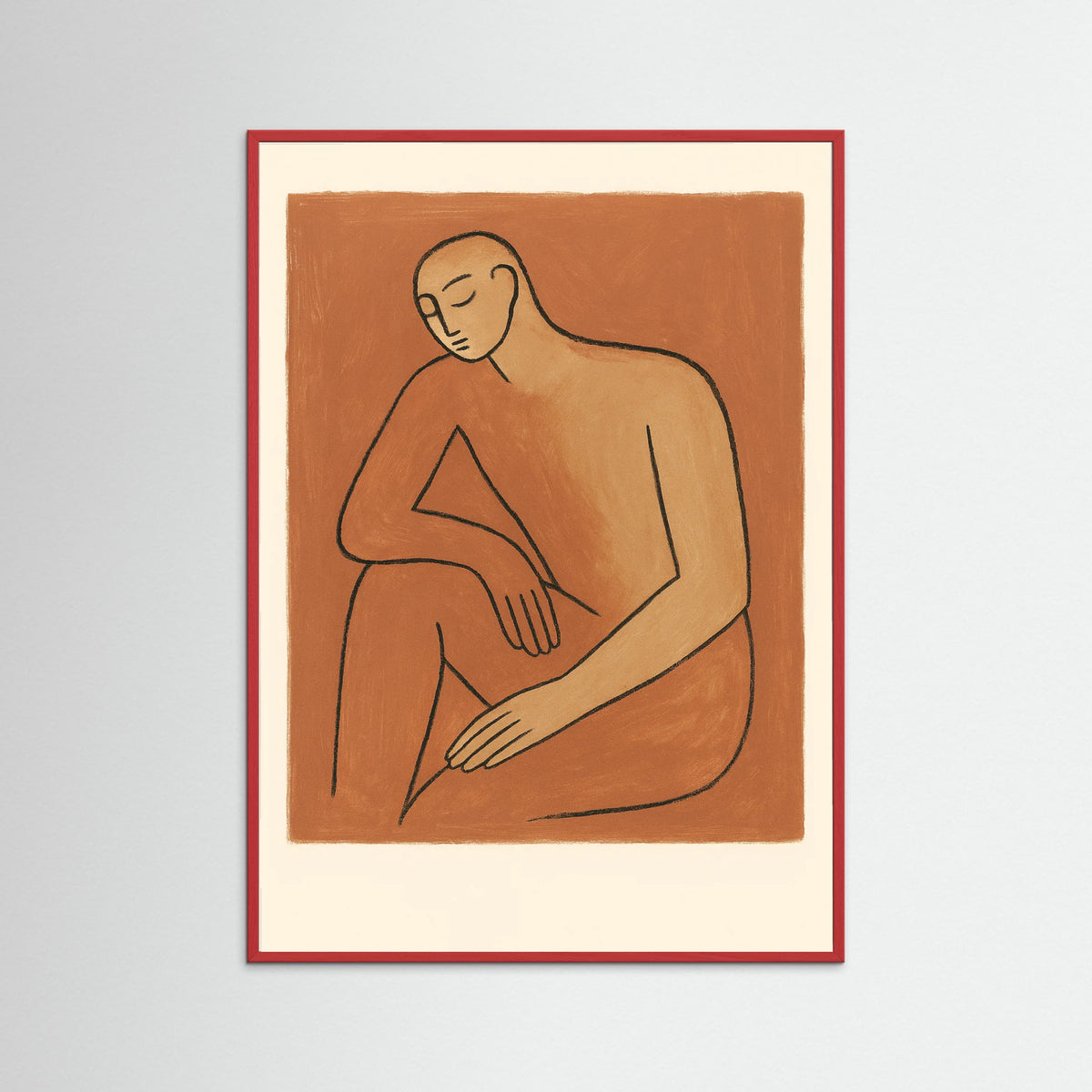 Red Wood Soft Gesture