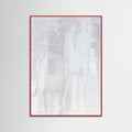 Soft Muted Gray Brushstrokes Poster – Poster und Kunstdruck