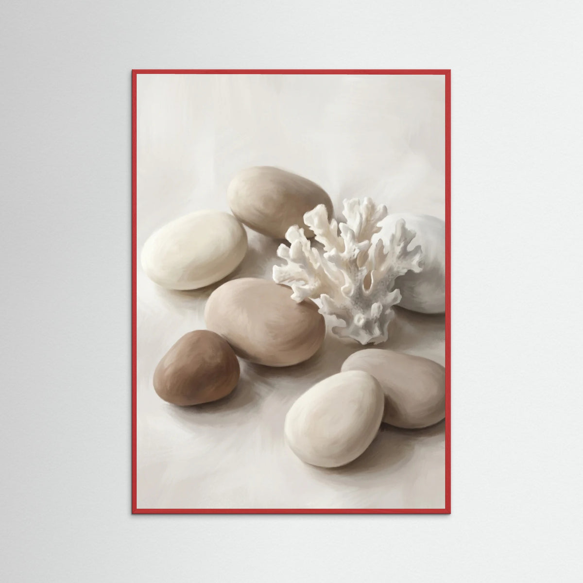 Red Wood Soft Petals