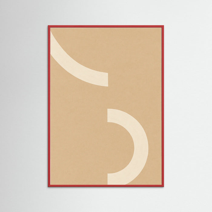 Red Wood Soft Ribbon