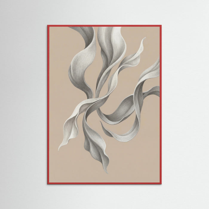 Red Wood Soft Sculpture