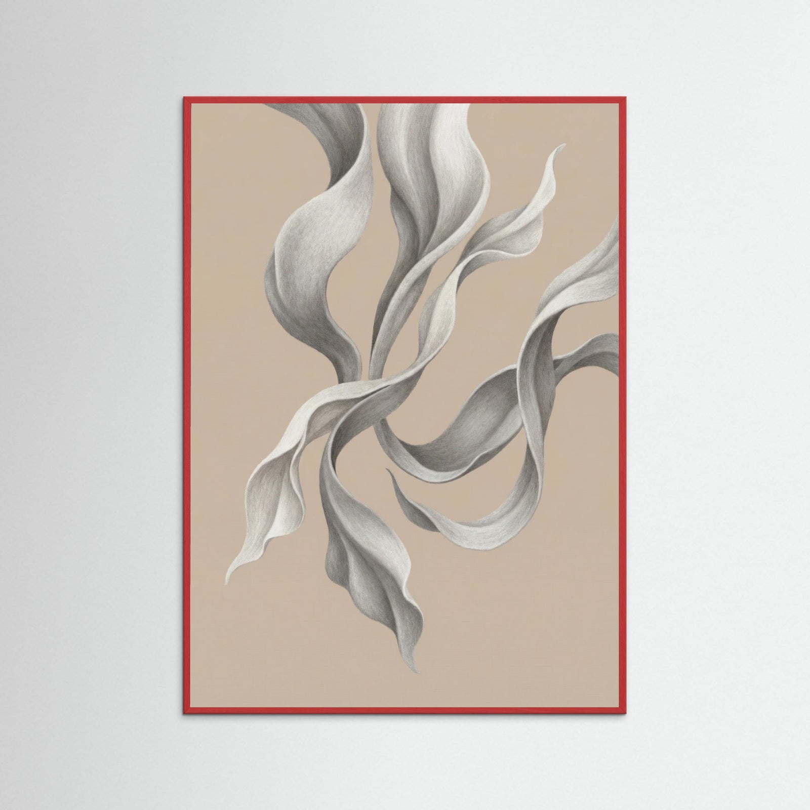 Red Wood Soft Sculpture