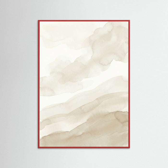 Red Wood Soft Undulations