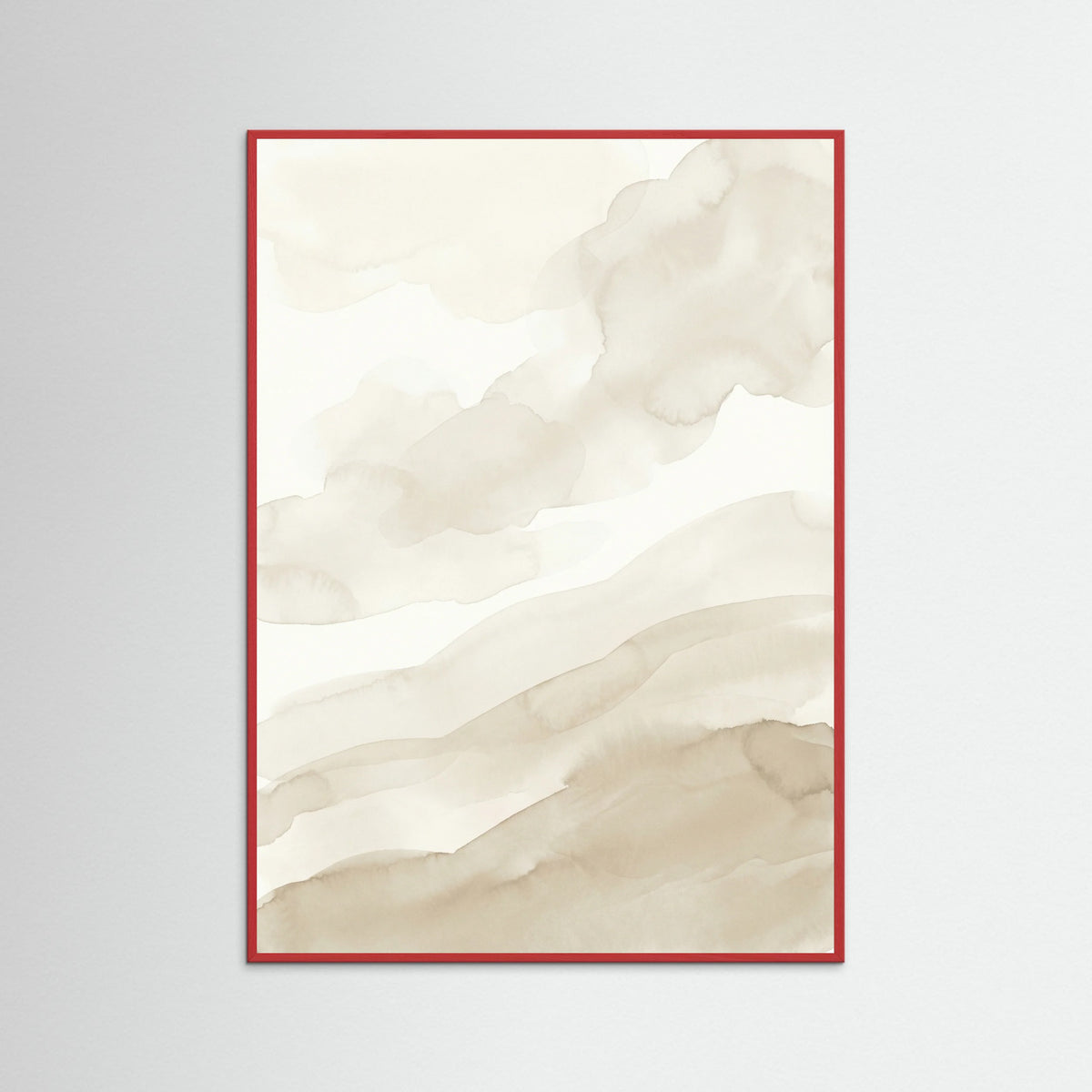 Red Wood Soft Undulations