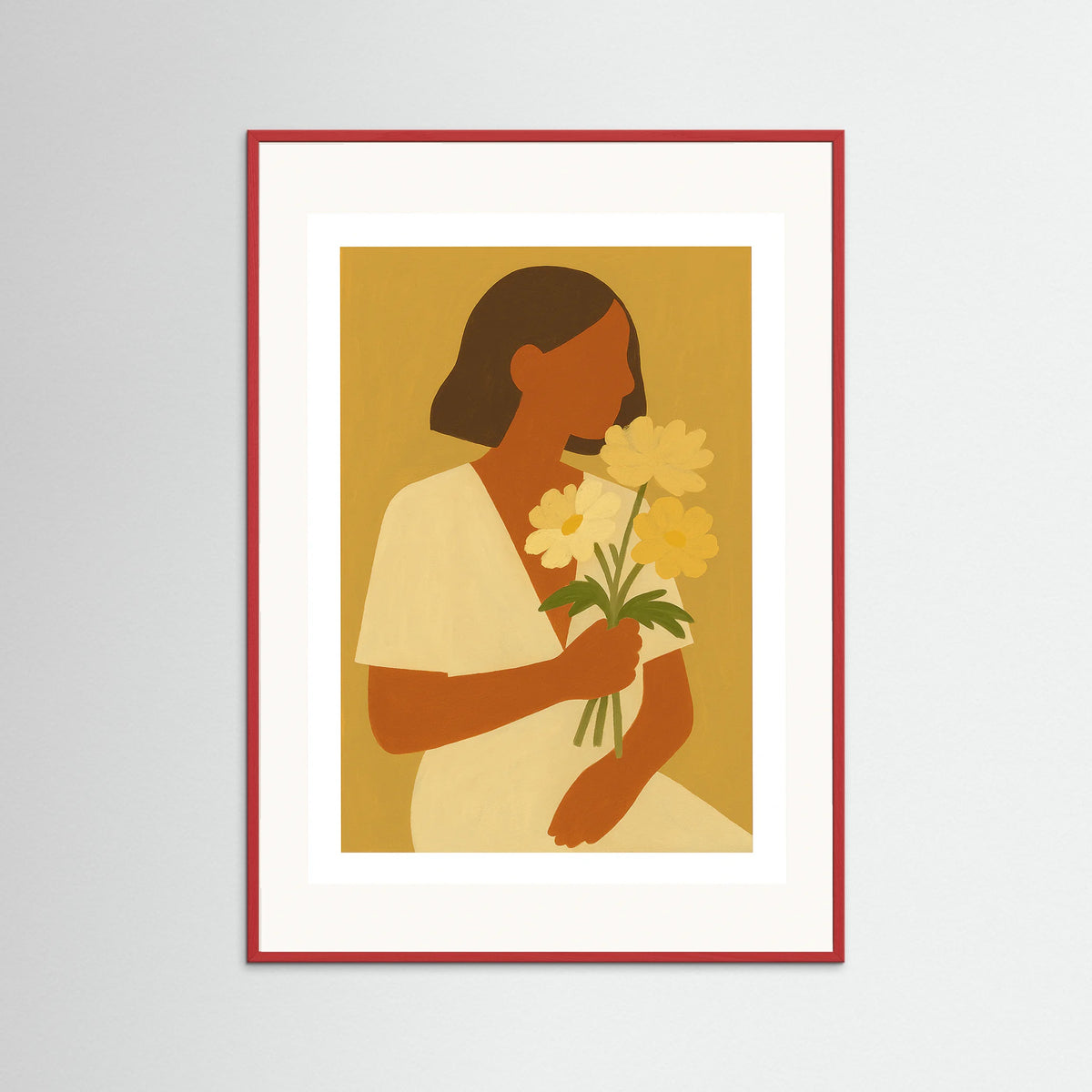 Red Wood Soft frame