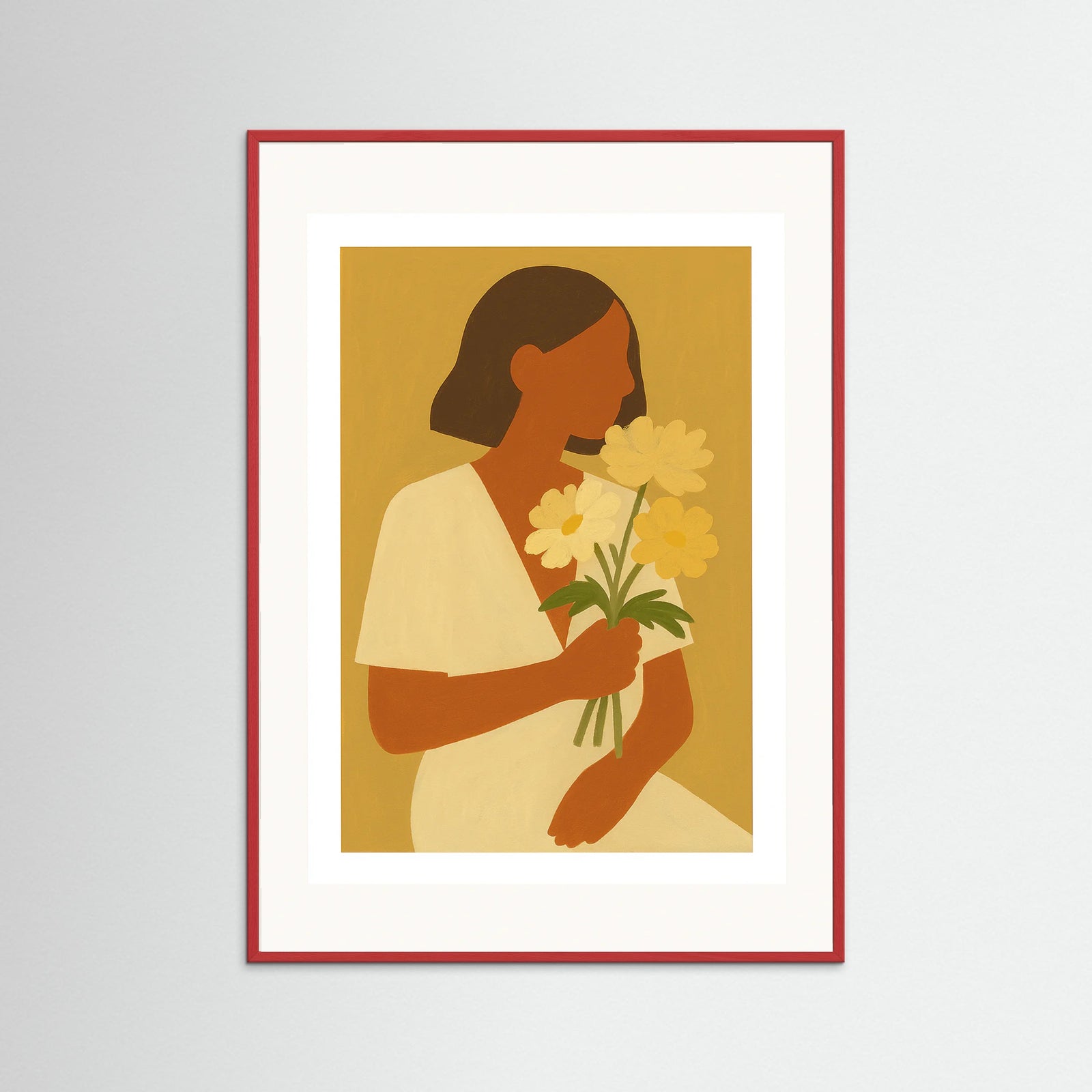 Red Wood Soft frame