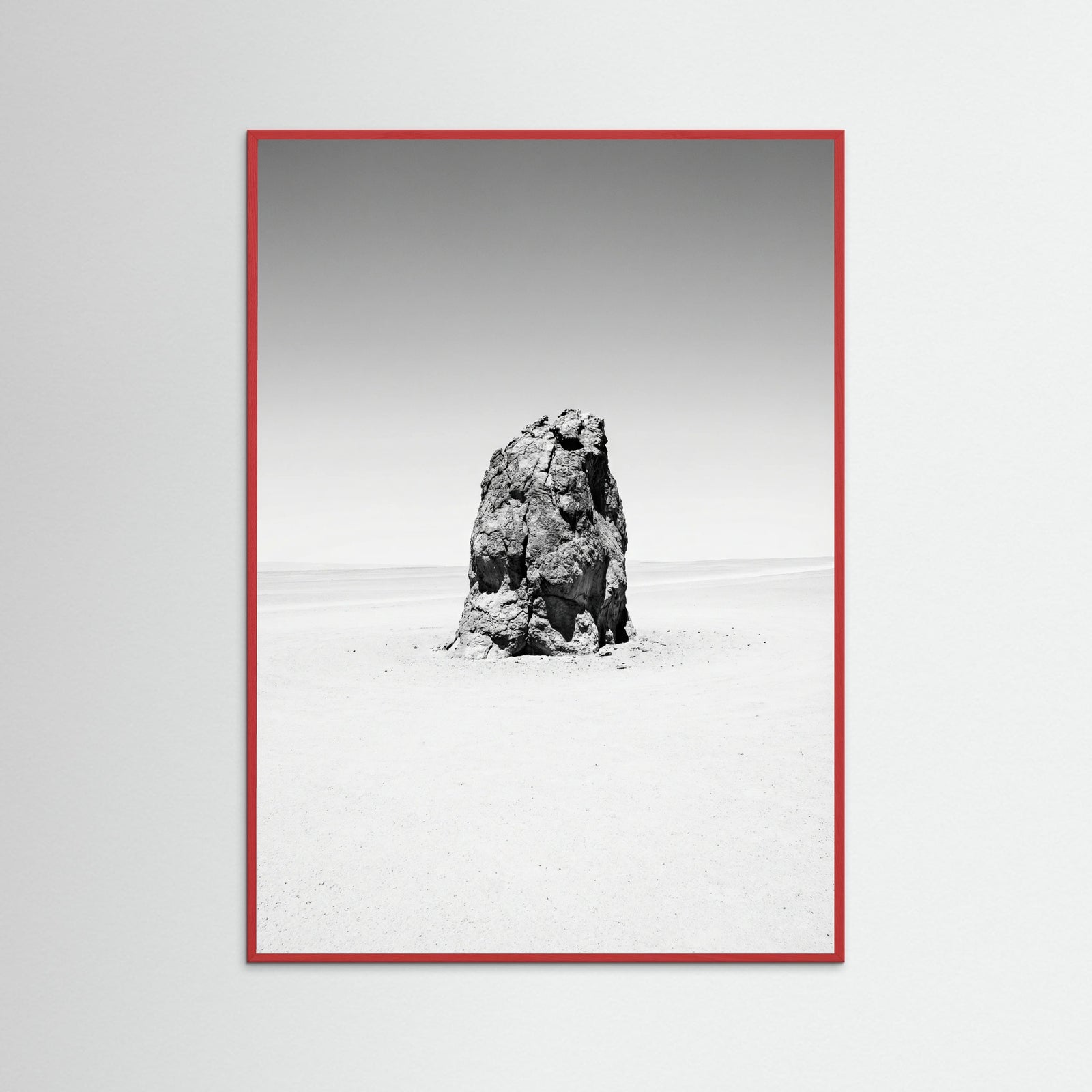 Red Wood Solitary Bloom