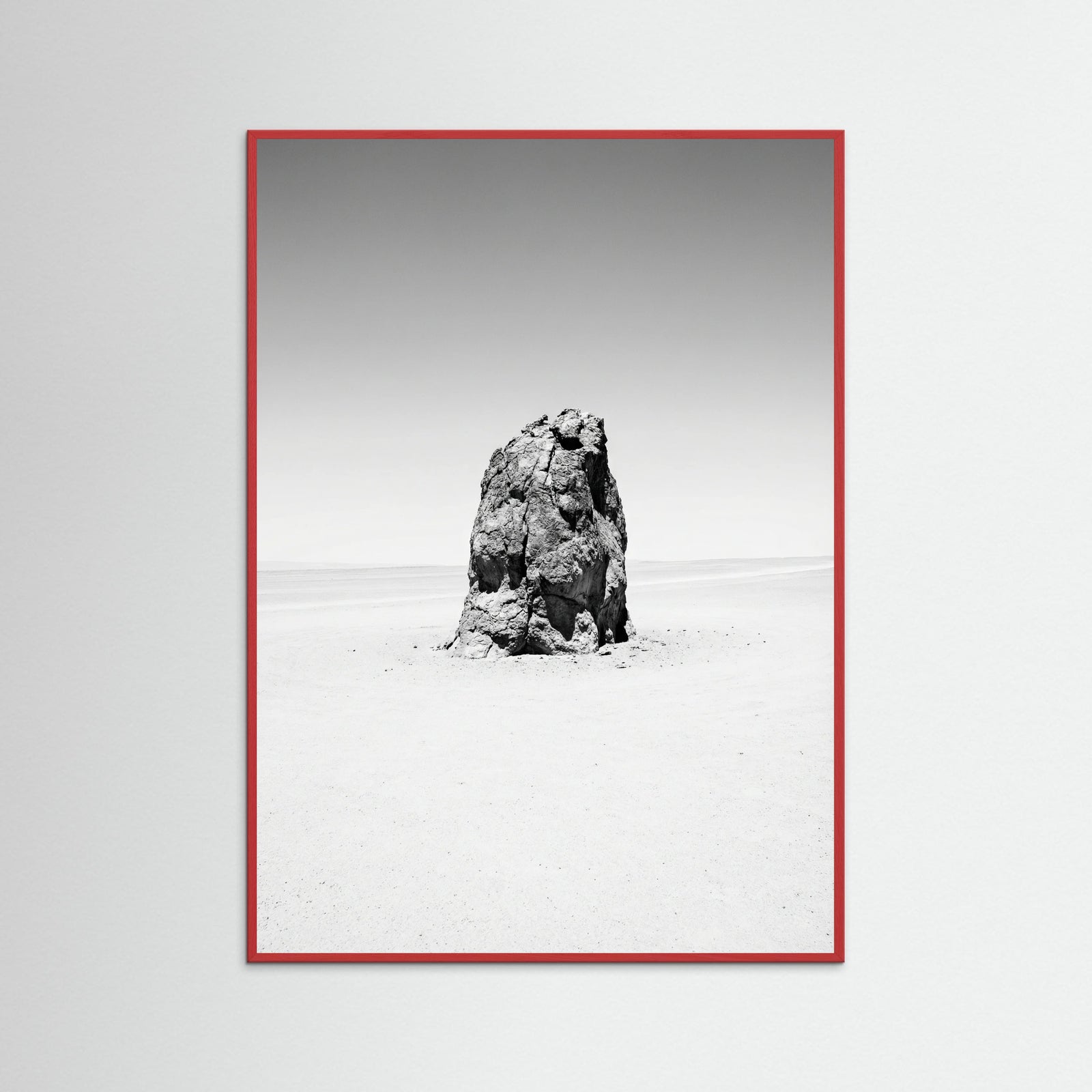 Red Wood Solitary Bloom