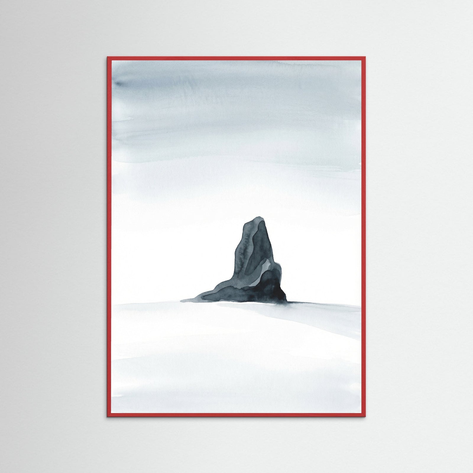 Red Wood Solitary Horizon