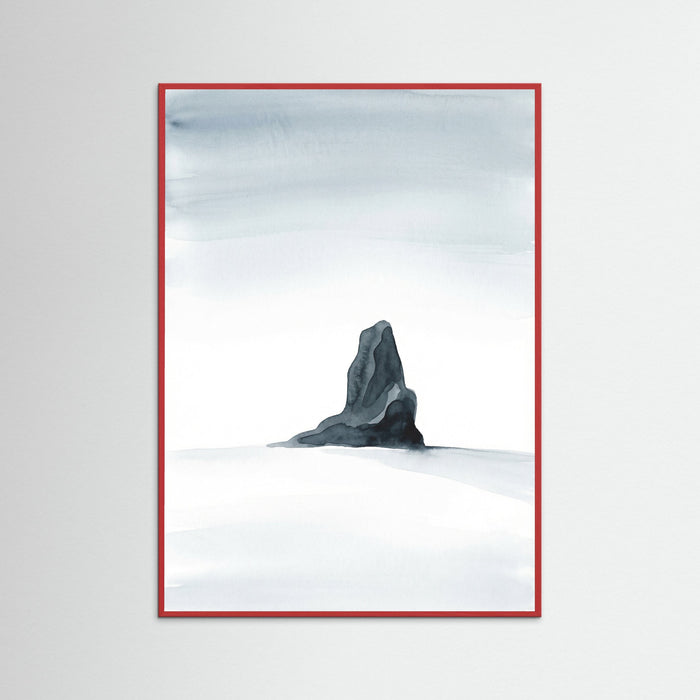 Red Wood Solitary Horizon