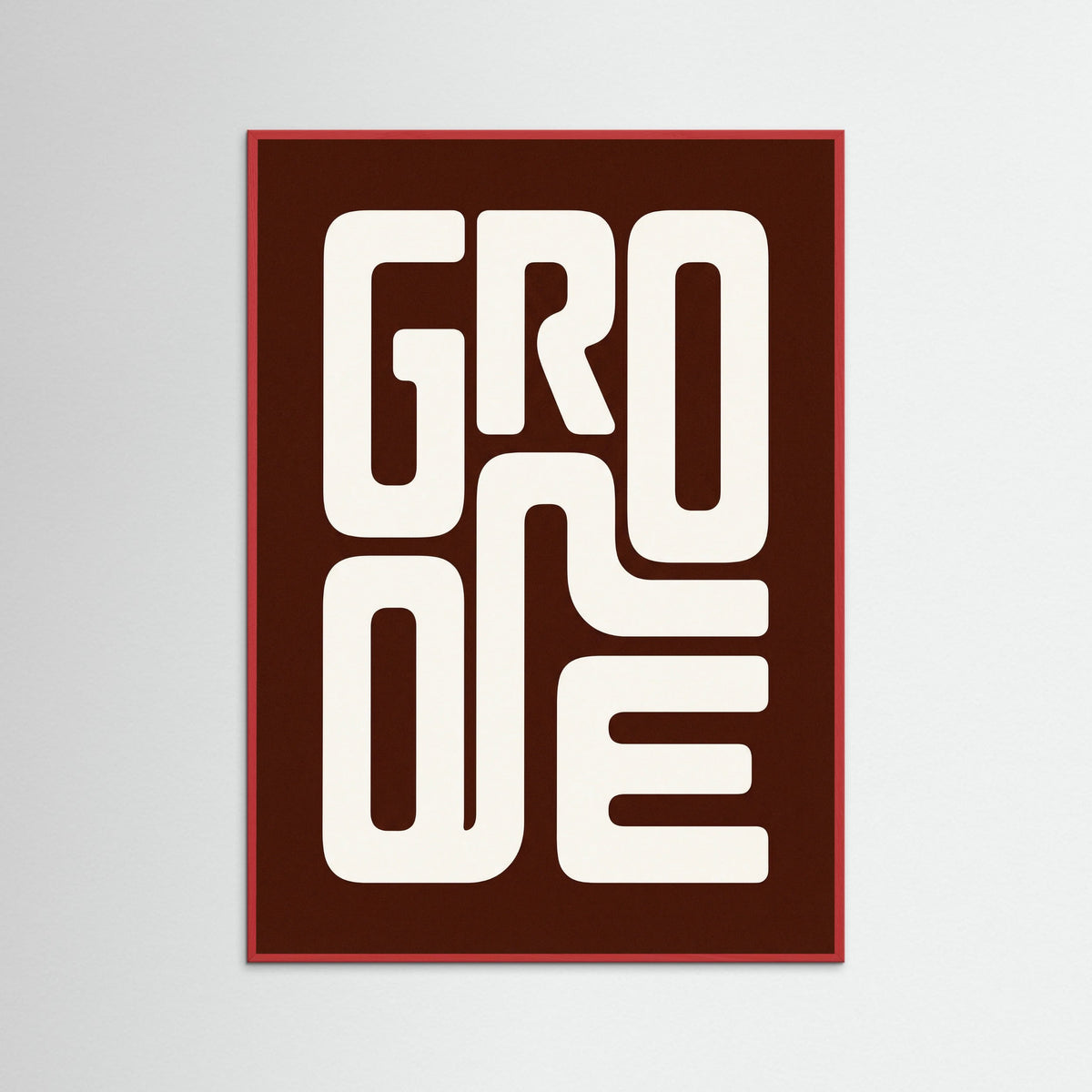 Red Wood Southern Typography