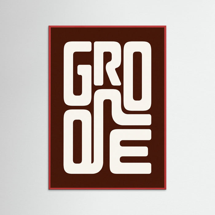 Red Wood Southern Typography