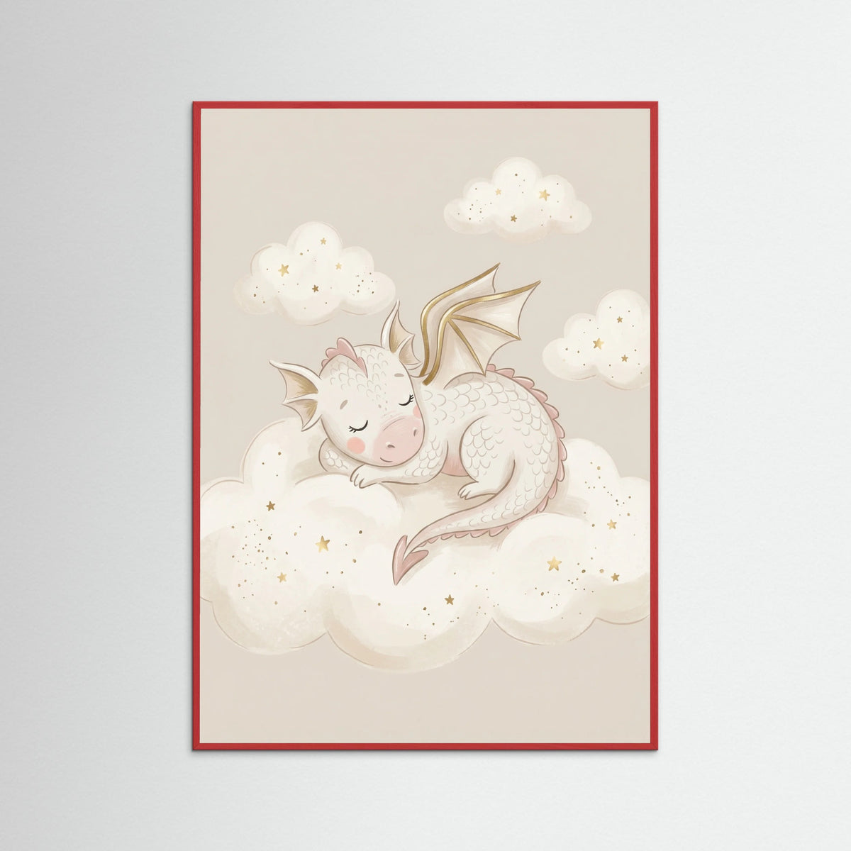 Red Wood Sparkling Unicorn Dream