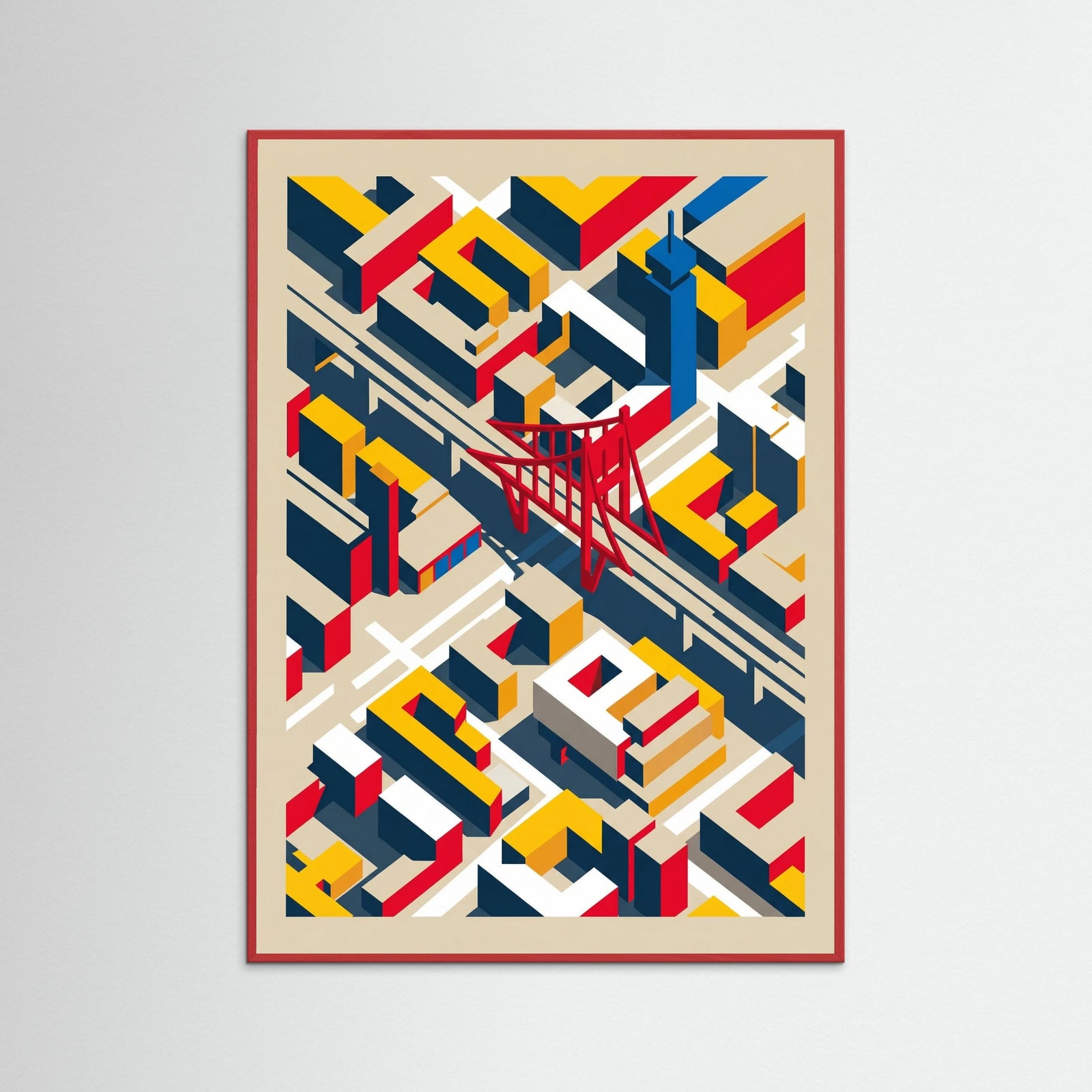 Red Wood Spatial Geometry