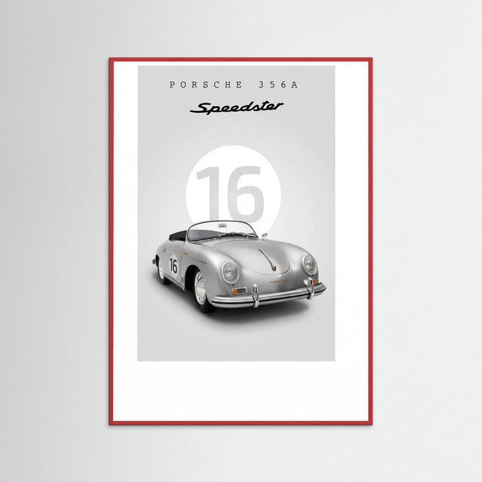Red Wood Speedster Classic Tribute