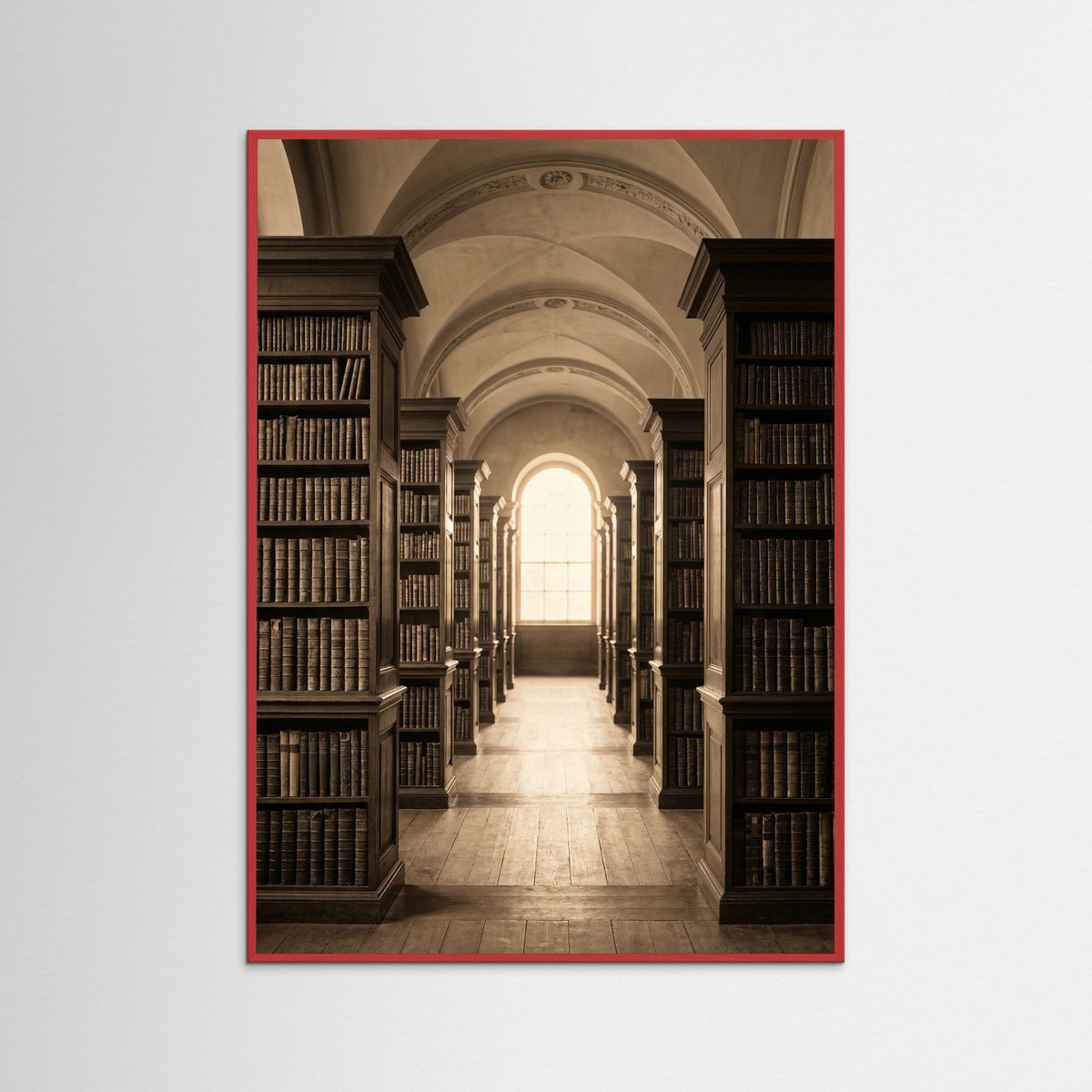 Red Wood Spiral Knowledge