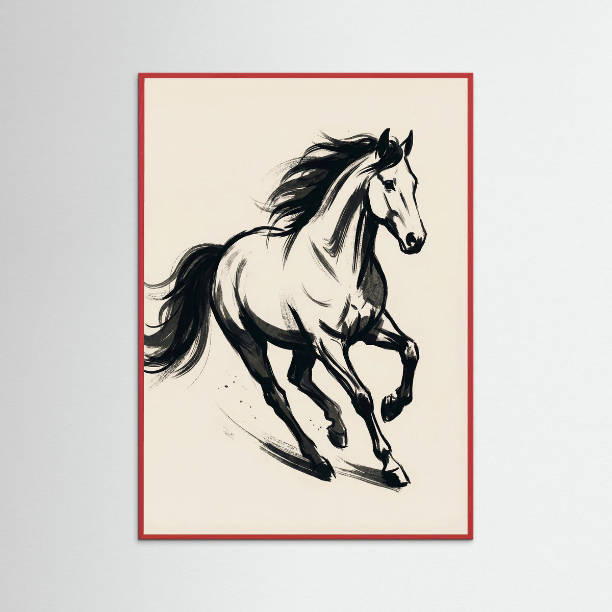 Red Wood Spirit Soars