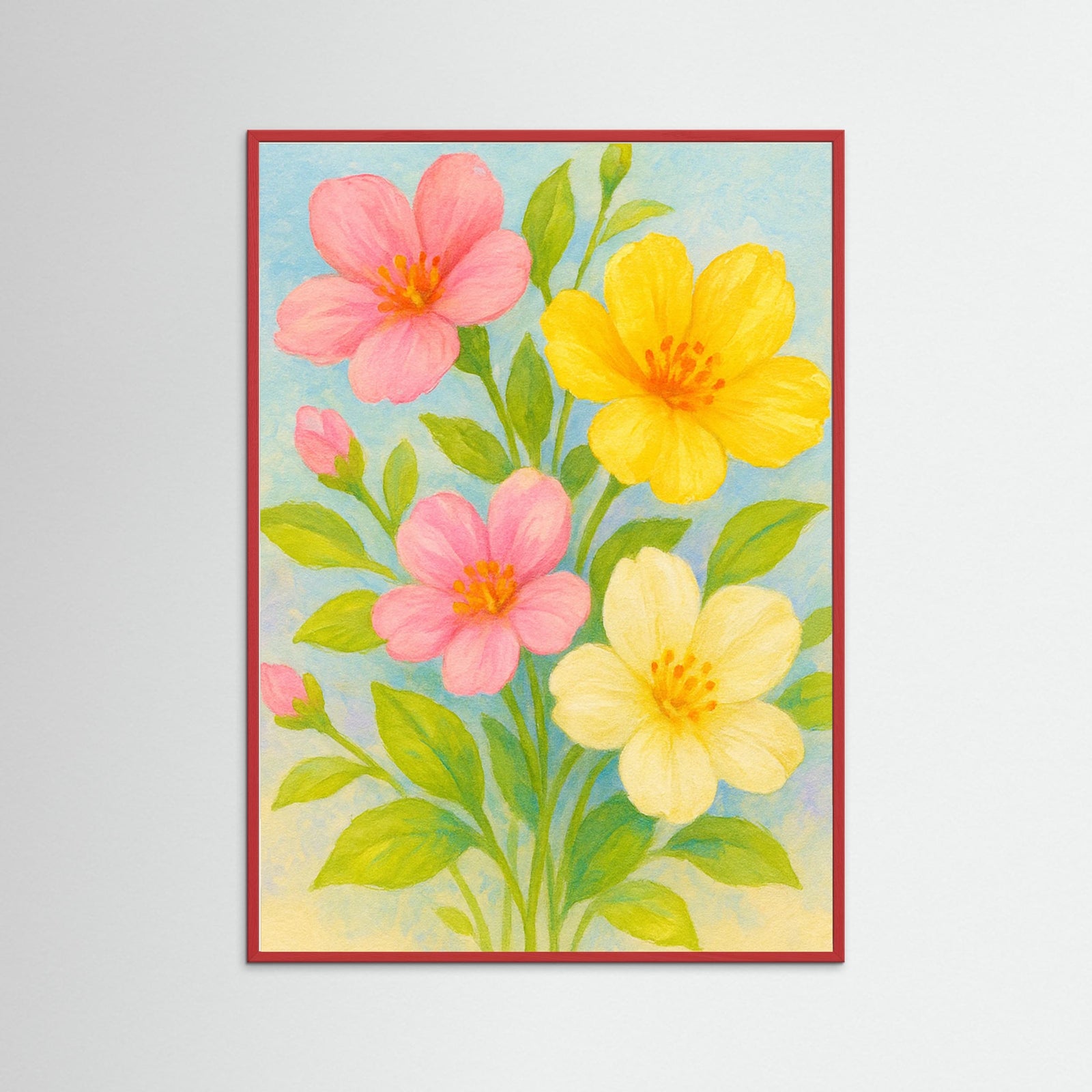 Red Wood Spring Bloom