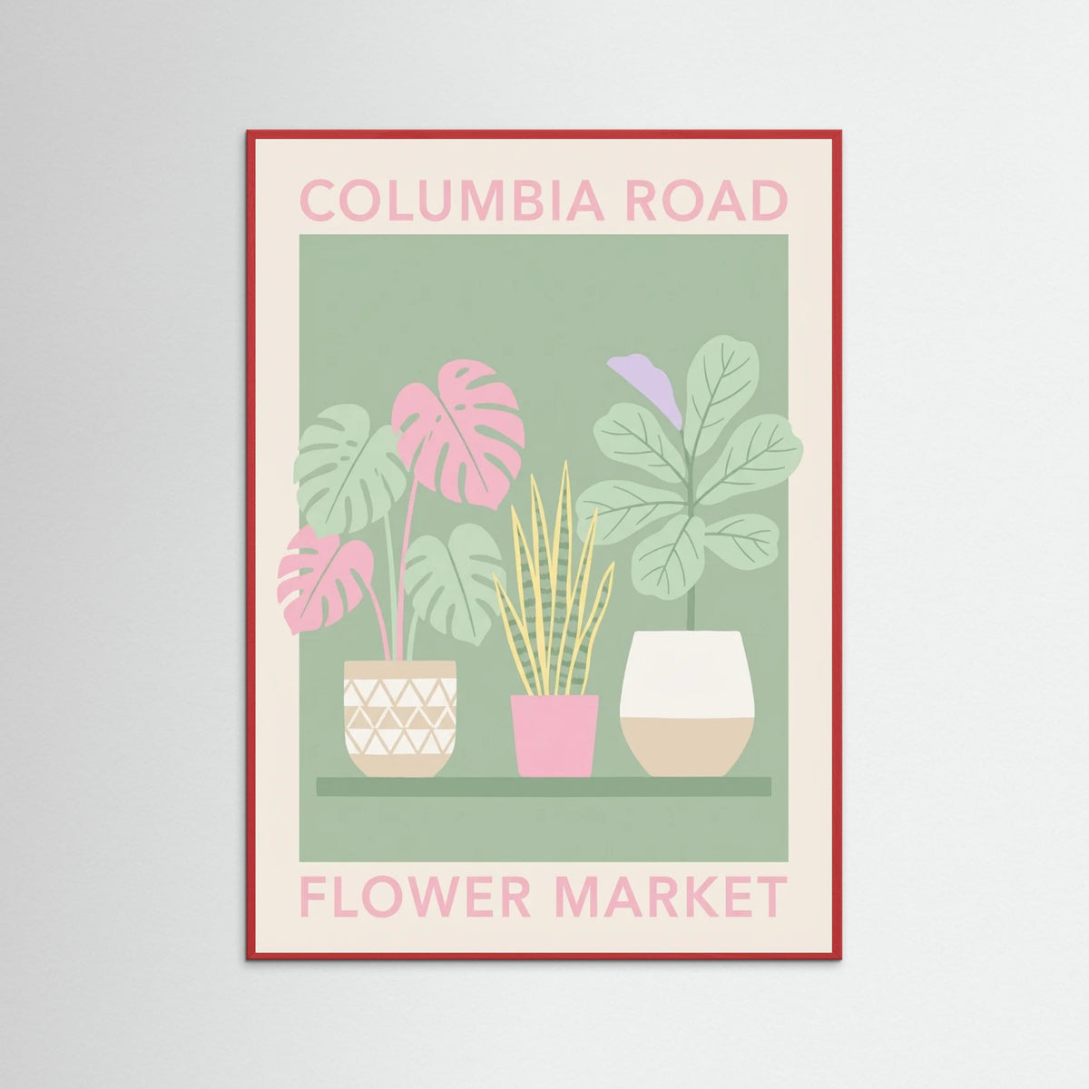 Red Wood Spring Blooms