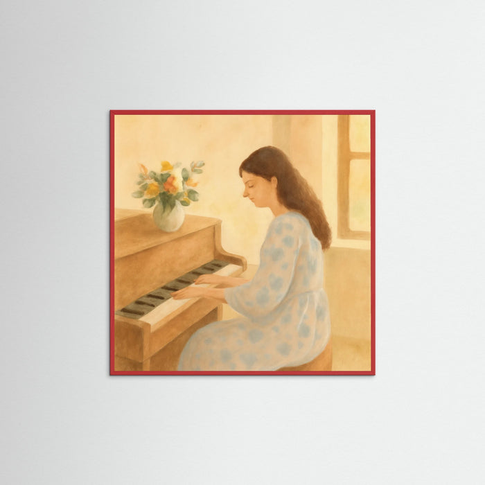 Red Wood Square Afternoon Serenade