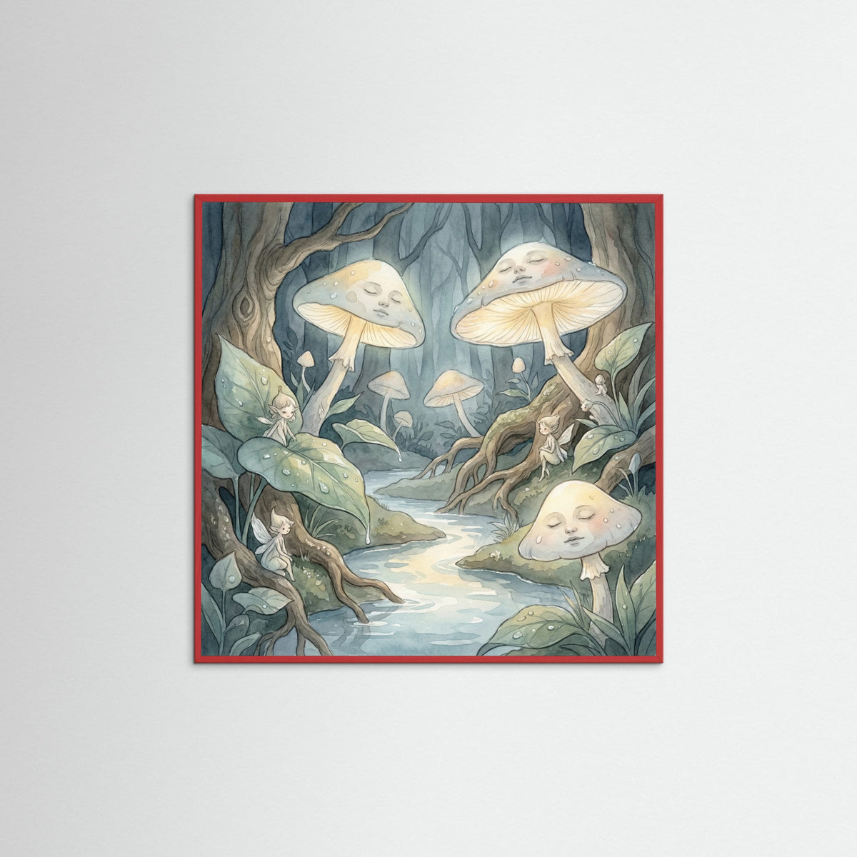 Red Wood Square Dream Blooms