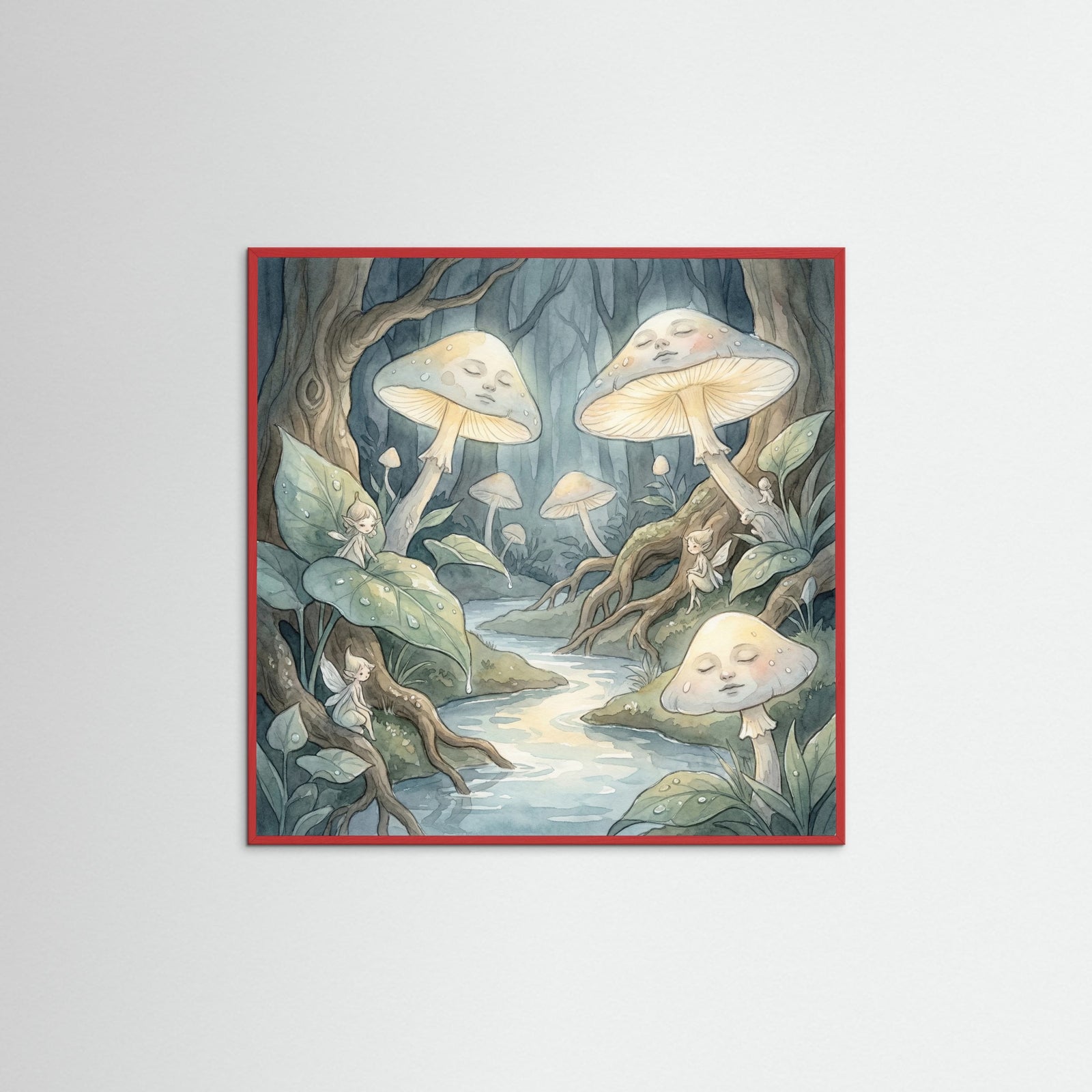 Red Wood Square Dream Blooms