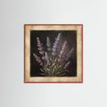 Red Wood Square Golden Rose Script