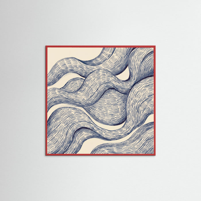 Red Wood Square Indigo Formation