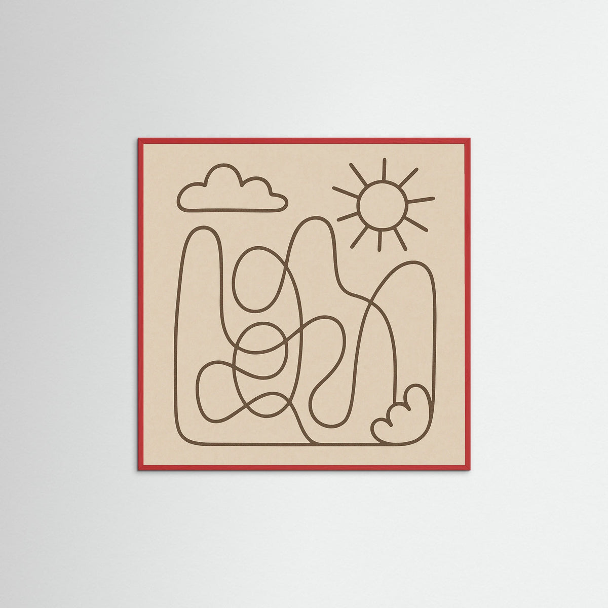 Red Wood Square Line Dance