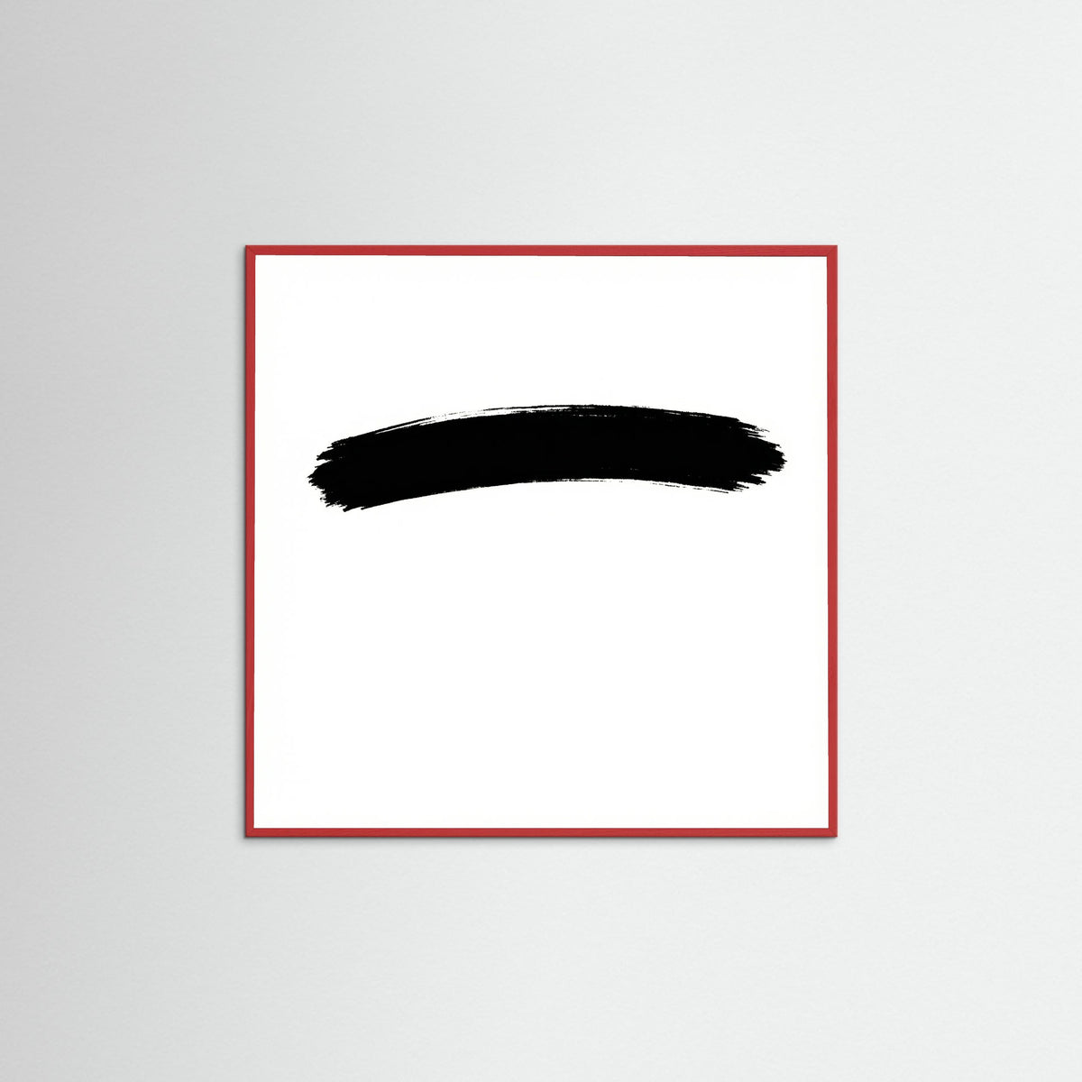 Red Wood Square Monolithic Mark