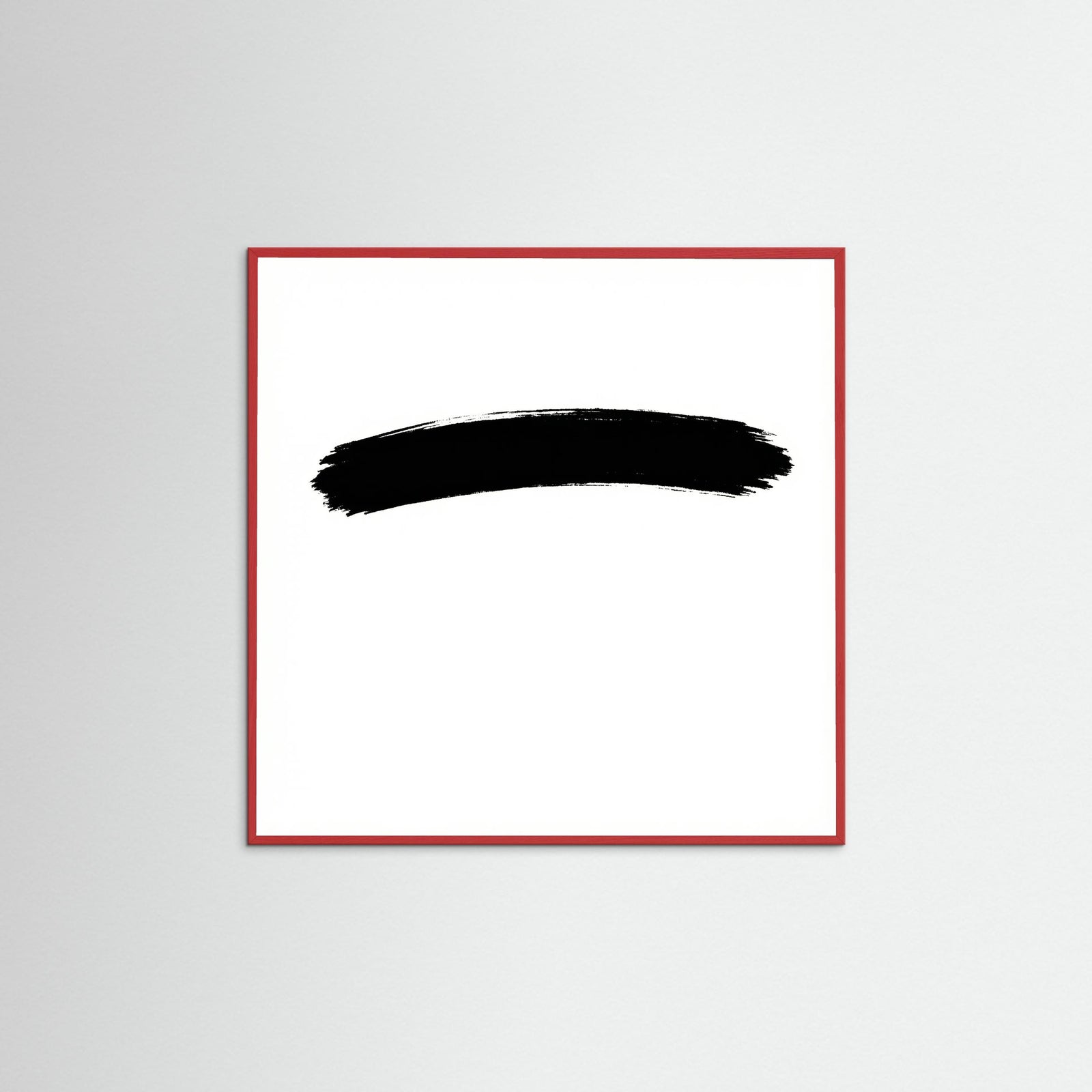 Red Wood Square Monolithic Mark